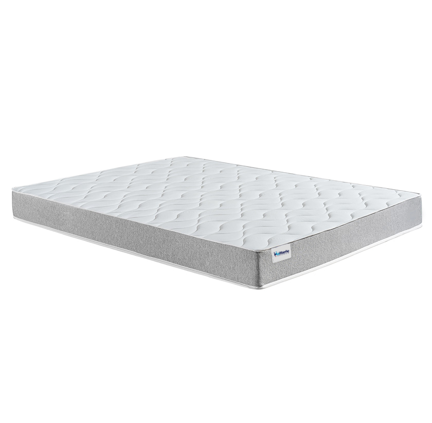 Matelas mousse et mémoire de forme 50 kg/m³, confort enveloppant souple