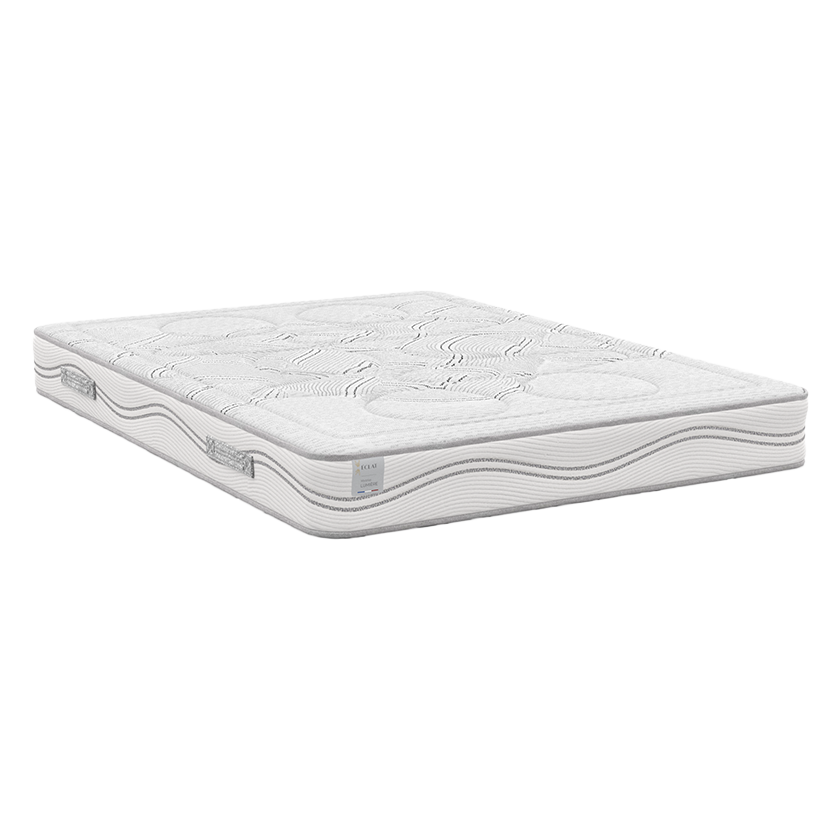 Matelas mousse polyuréthane à l'huile de ricin, 7 zones de soutien