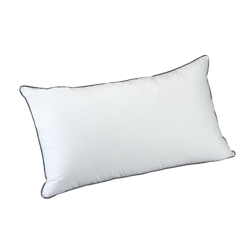 Oreiller toucher peau de pêche, gonflant et lavable en machine, certifié Oeko-Tex