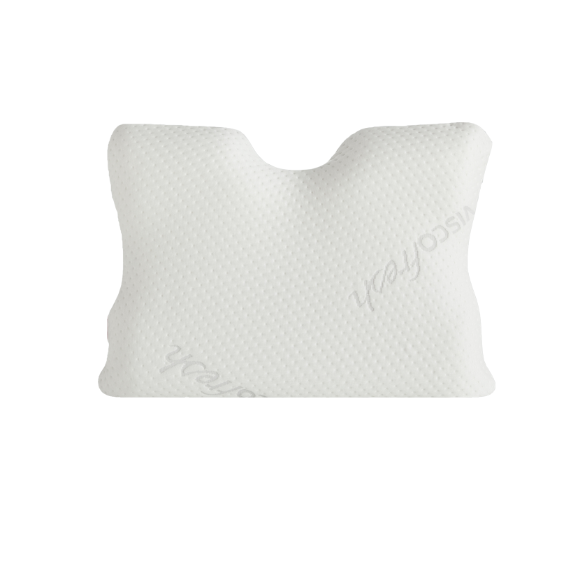 Oreiller empreinte cervicale pour dormeur côté, maintien du cou mémoire de forme