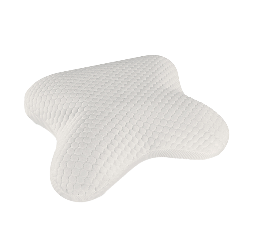 Oreiller dormeur ventre, bandes de ventilation et réduction de pression cervicale