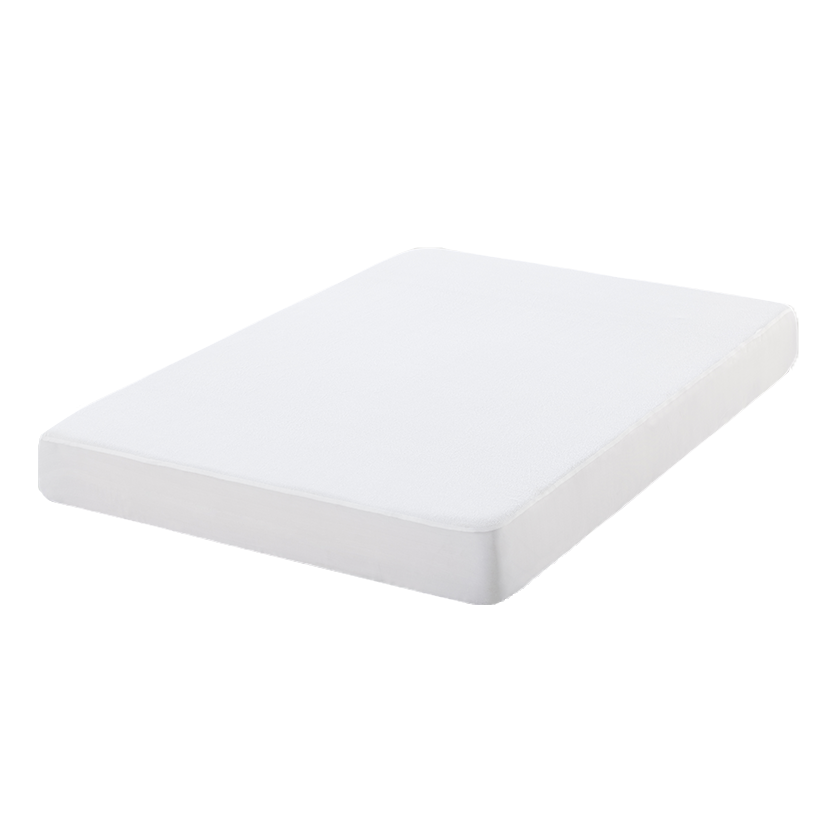 Protège-matelas imperméable bouclette anti-acariens, bonnet 40 cm Oeko-Tex