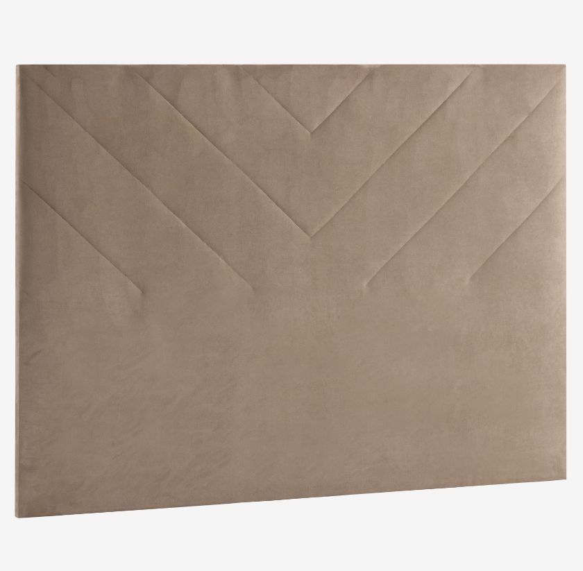 Tête de lit tapissier 110 cm, garnissage mousse ouate bois massif moderne