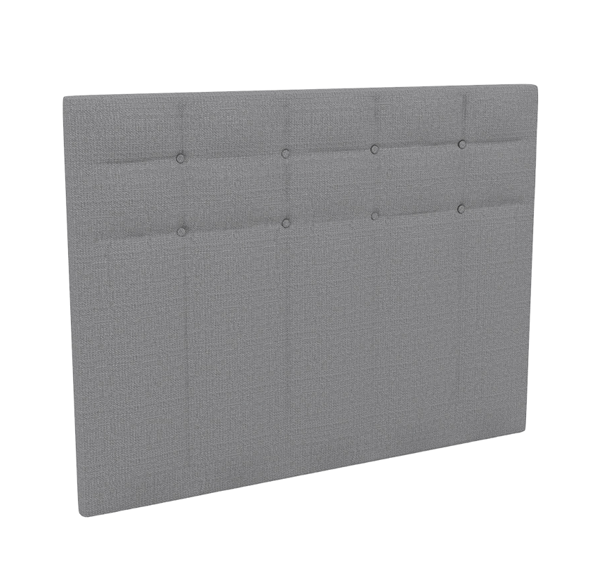 Tête de lit tapissier capitonnée, mousse et ouate maintenues, coloris au choix