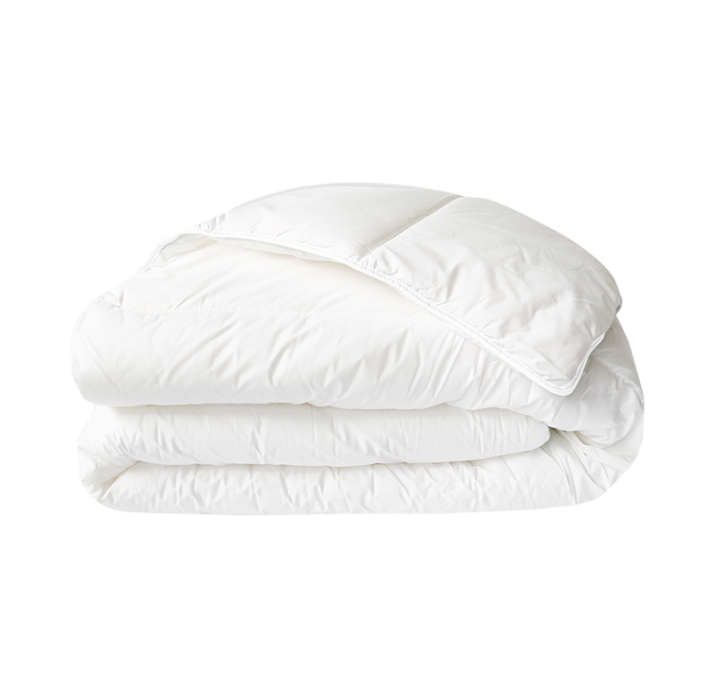 Couette légère triple protection anti-acariens antibactérienne, toile de coton naturelle