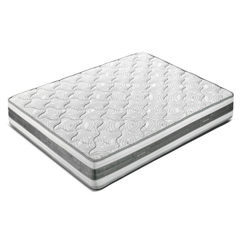 Matelas latex gel thermorégulant, confort indépendant pour deux personnes