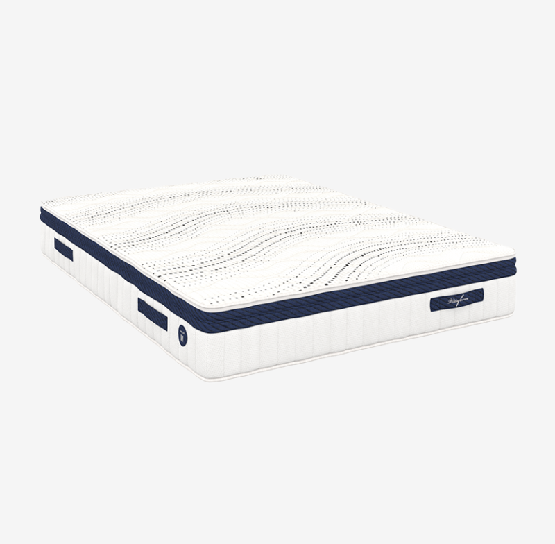 Matelas latex ferme 7 zones, soutien ergonomique et alignement vertébral