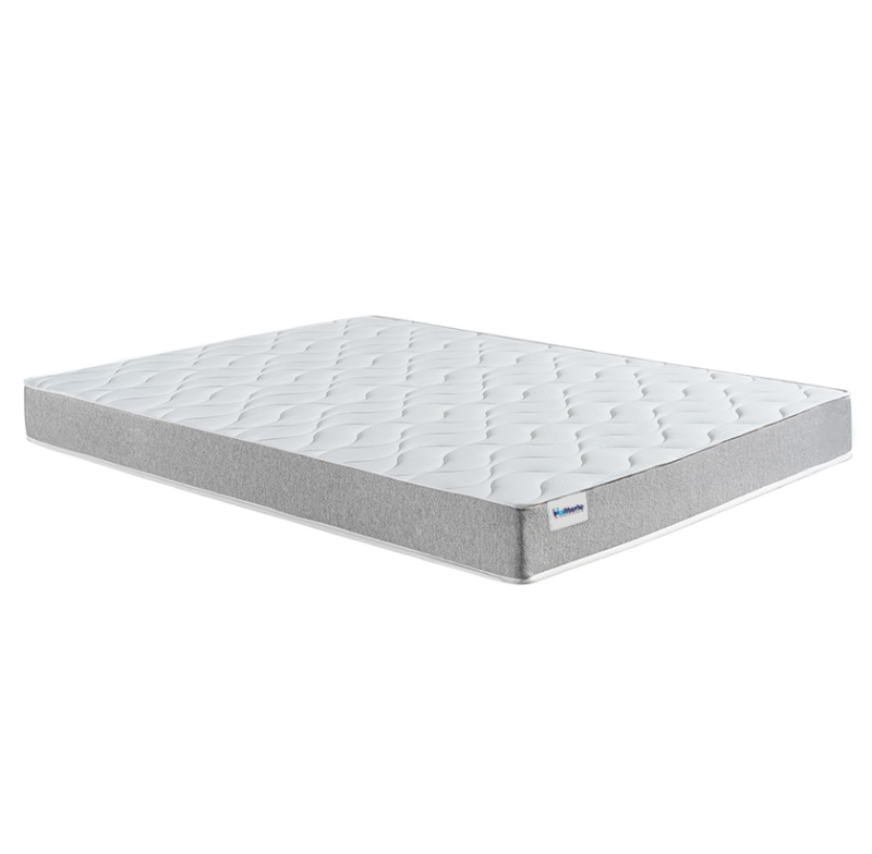 Matelas mousse et mémoire de forme 50 kg/m³, confort enveloppant souple