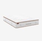Matelas ressorts ensachés thermorégulant, laine naturelle et 9 zones de soutien