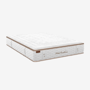 Matelas ressorts ensachés thermorégulant, laine naturelle et 9 zones de soutien