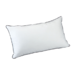 Oreiller fibres siliconées enveloppe microfibre extra douce, soutien équilibré