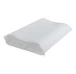Oreiller latex ergonomique, soutien cervical et alignement de la colonne