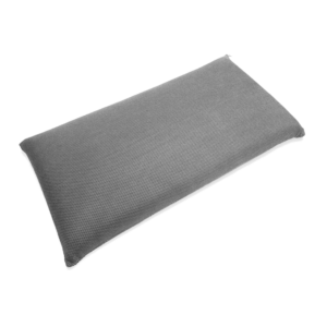 Oreiller mousse mémoire de forme souple, enveloppe 3D ventilée lavable