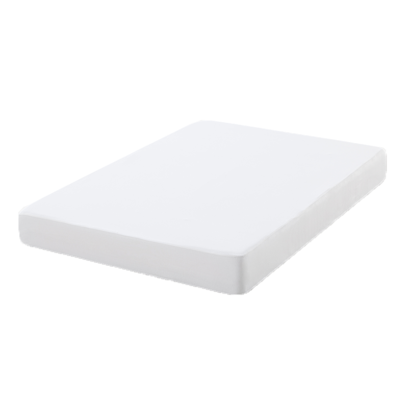Protège-matelas imperméable coton 2 en 1 drap-housse, bonnet 50 cm anti-acariens
