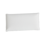 Protège-oreiller molleton 100% coton absorbant, lavable à 60°C