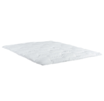 Surmatelas fibres Microgel moelleux, percale 91 fils/cm² tissage ultraserré
