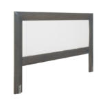 Tête de lit bois massif 6 coloris, coordonnable sommier assorti dans les mêmes tons