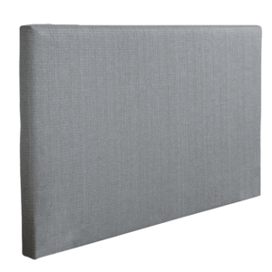 Tête de lit tapissier moderne, coloris marron chiné personnalisation déco