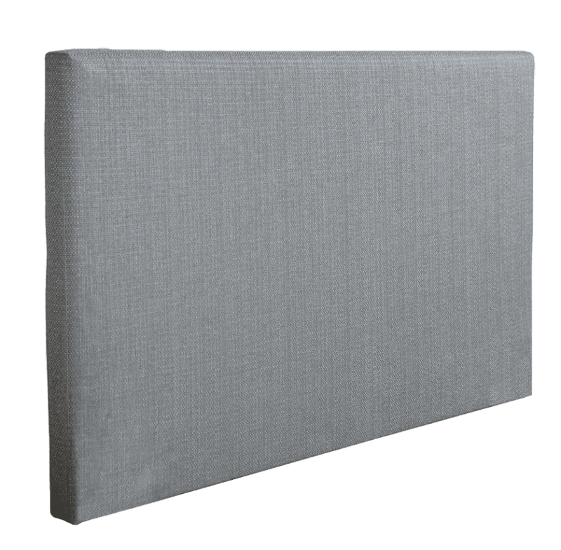 Tête de lit tapissier moderne, coloris marron chiné personnalisation déco