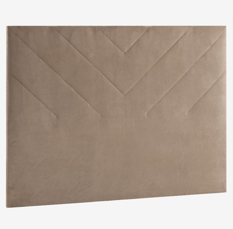 Tête de lit tapissier 110 cm, garnissage mousse ouate bois massif moderne